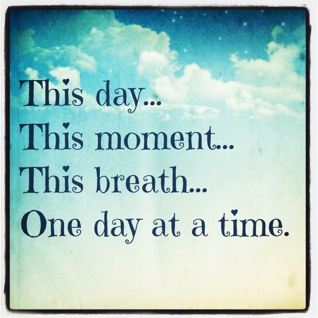 One Day at a Time